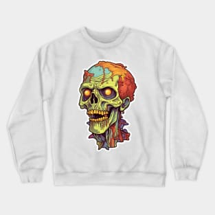 Zombie Outbreak - Unleash The Undead Design Crewneck Sweatshirt